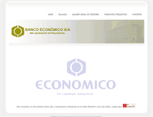 Tablet Screenshot of economico.com.br